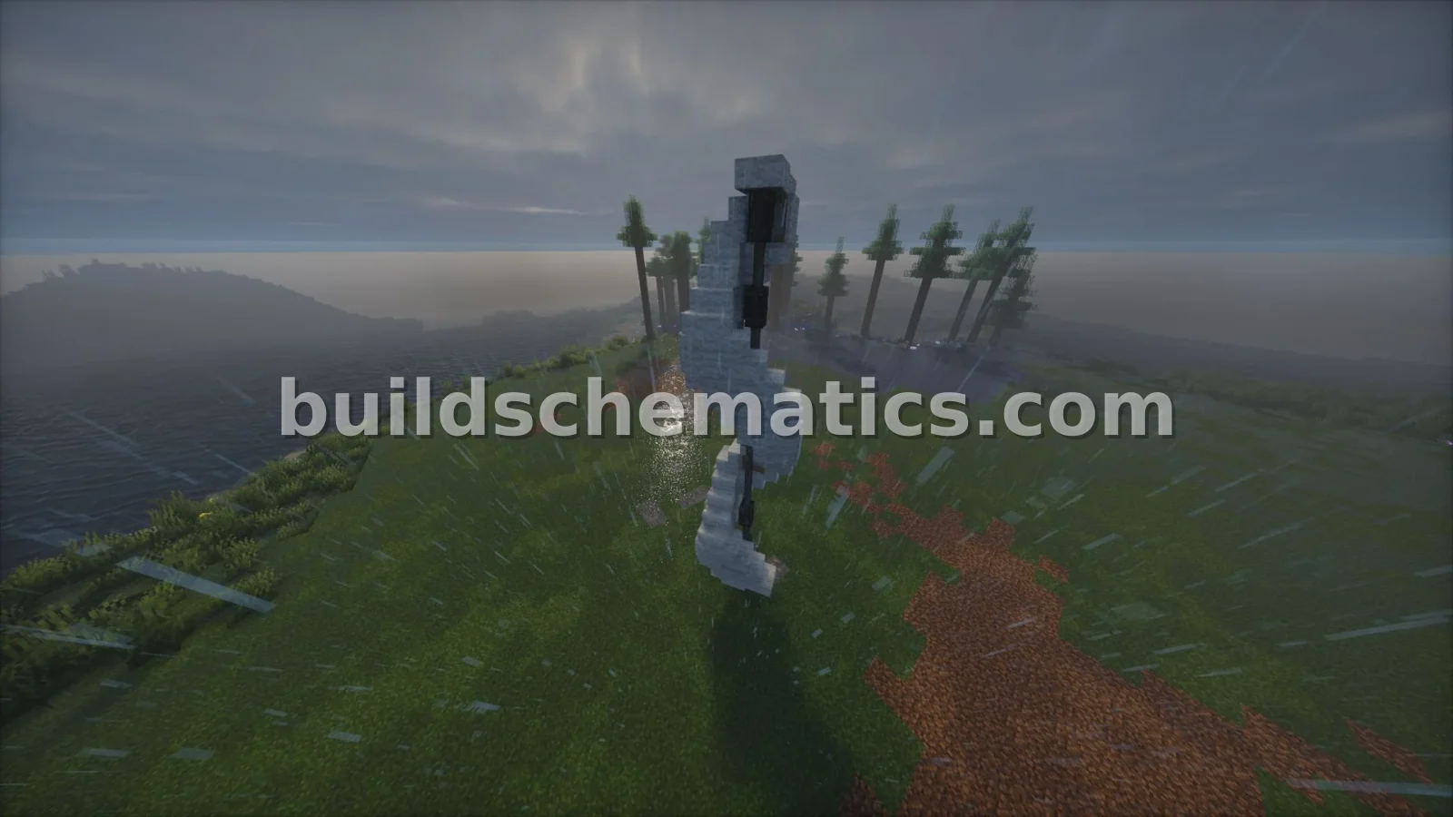 Wind Turbine - 74 Blocks — view 3