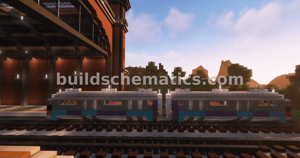 Diesel Passenger Train — view 3