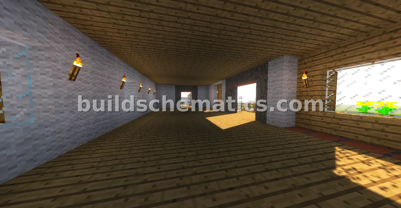 Simple Wooden Survival House — view 4