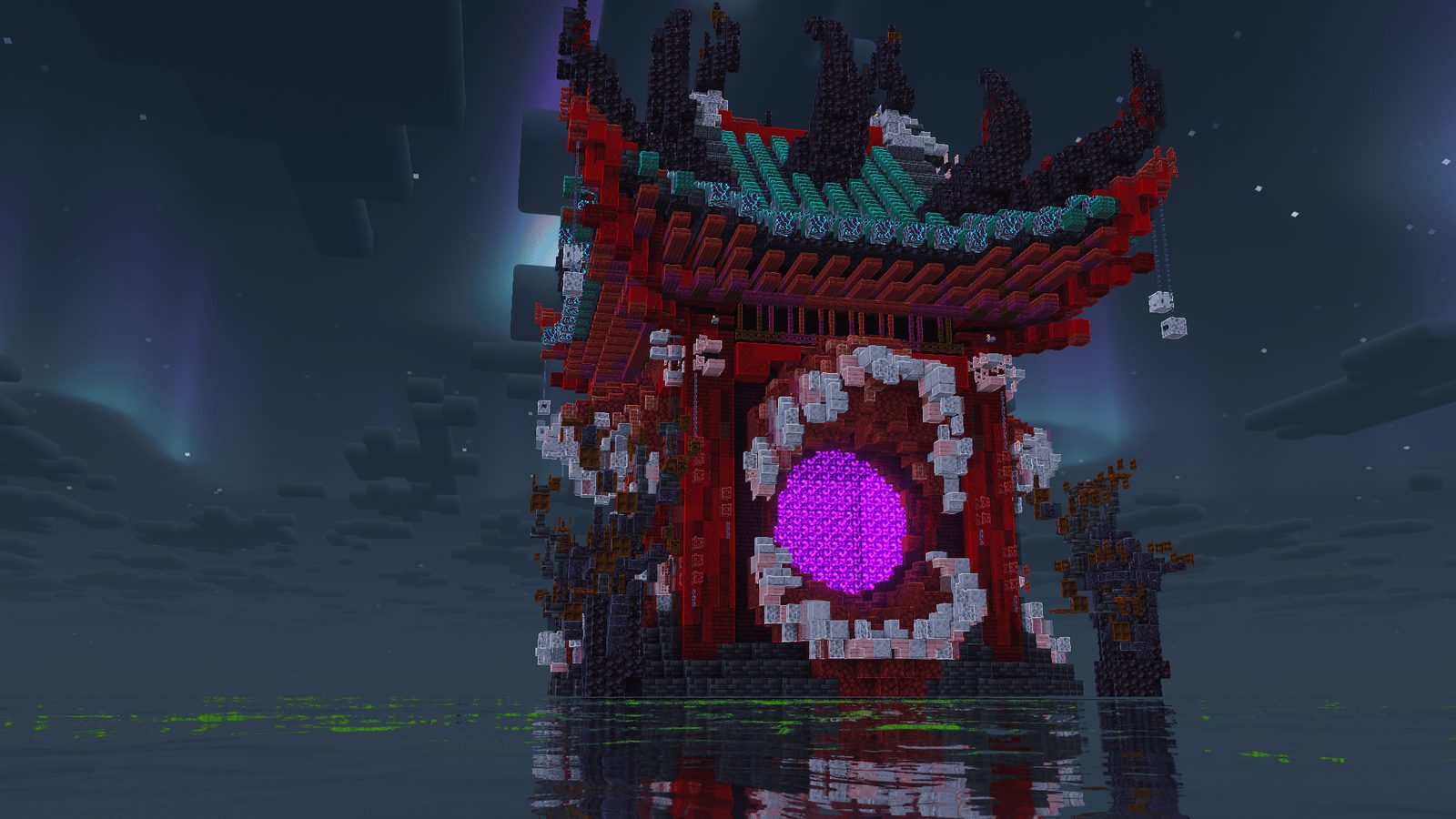 Sukuna Cursed Reliquary Ancient Japanese Temple Build — view 3