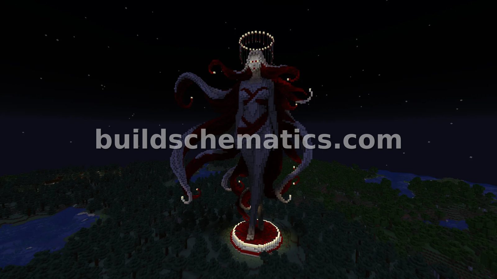 Osiria Rose Statue — view 5