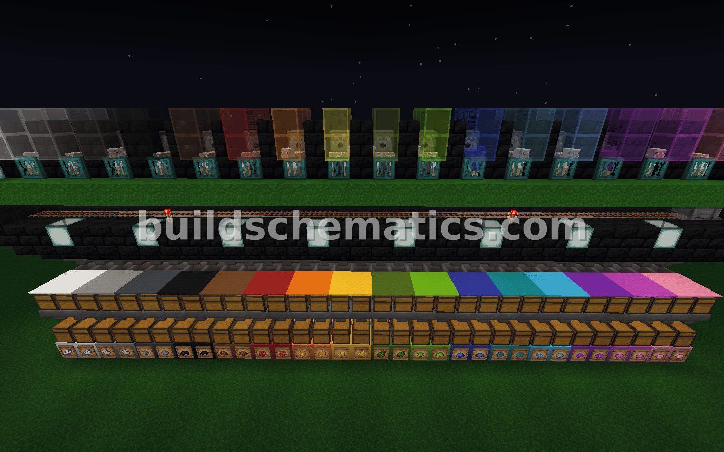 All Color Sheep Farm Schematic — view 3