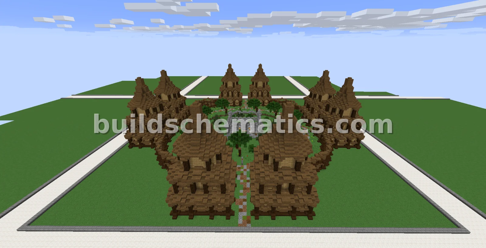 Medium Sized 100x100 Plot Building