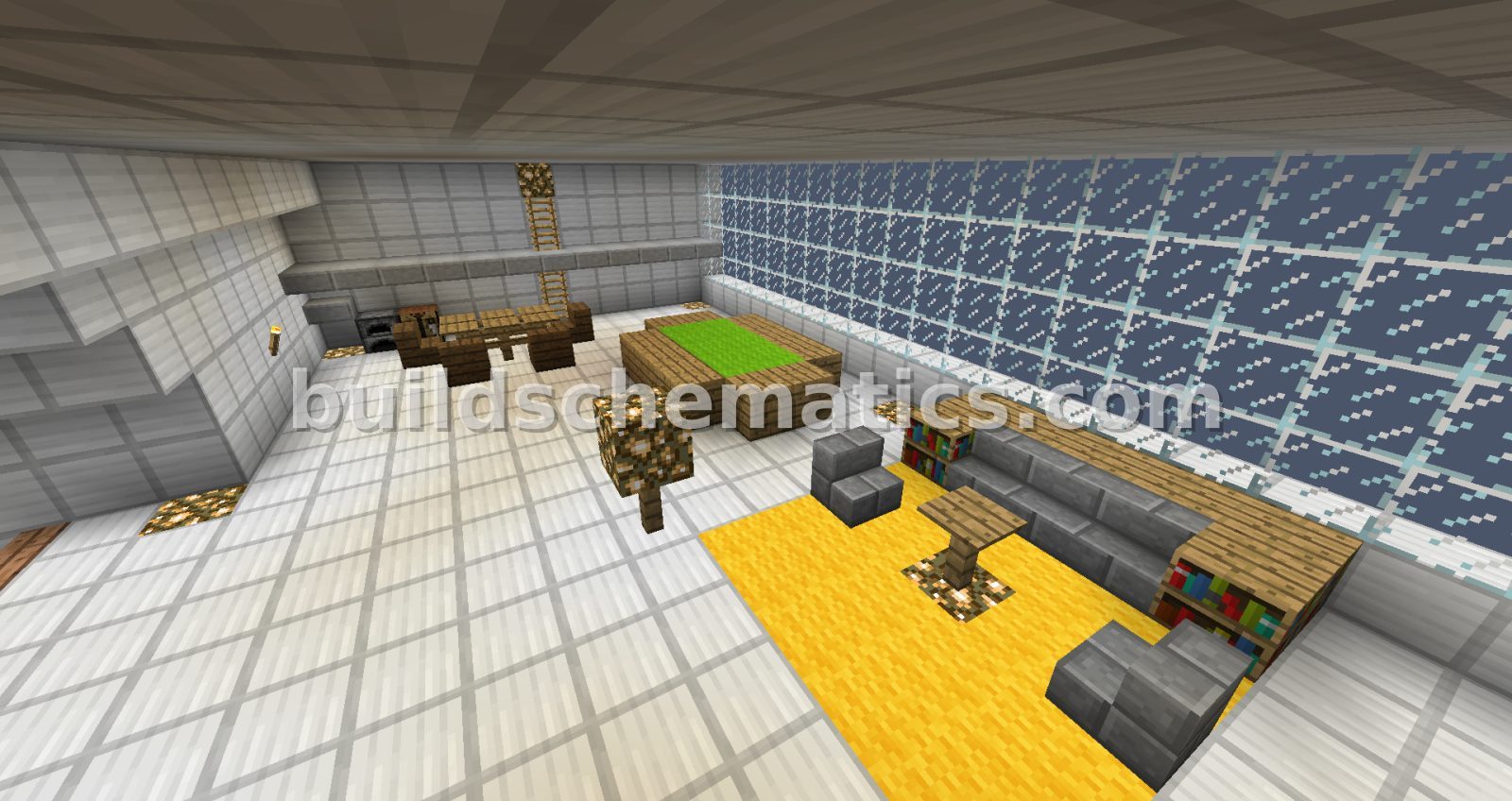 Spacious Futuristic Sky Base — view 4