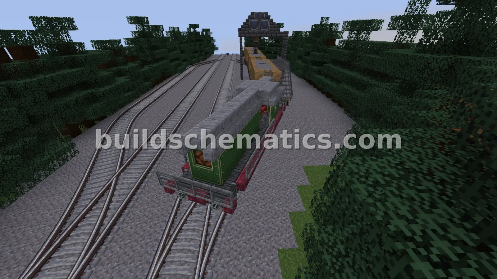 Olive Green TEM2 Locomotive — view 2