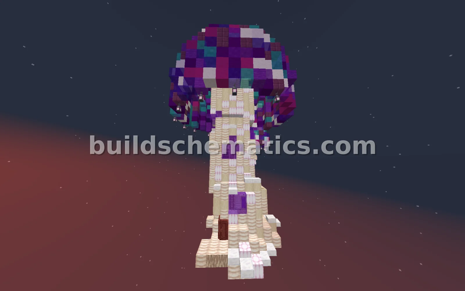 Purple Mushroom Home