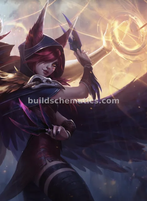 Xayah League of Legends Pixel Art — view 3