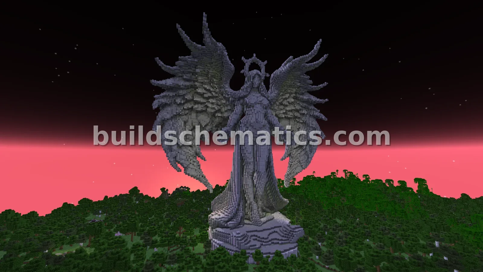 Angel Queen Statue Build — view 4