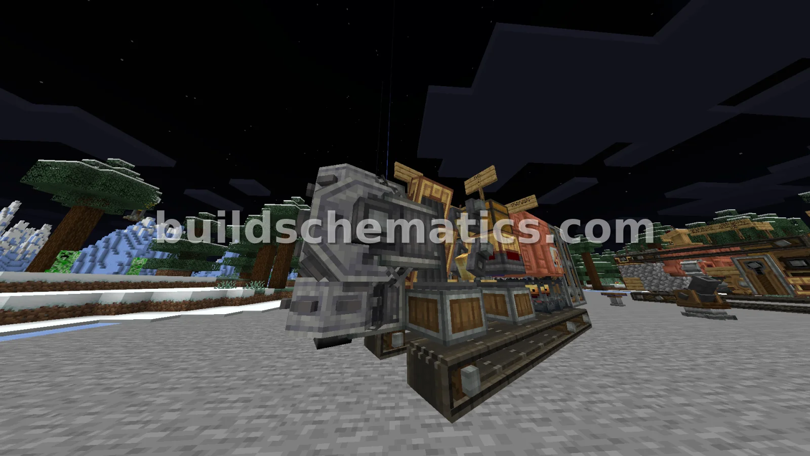 Steampunk Excavator Vehicle