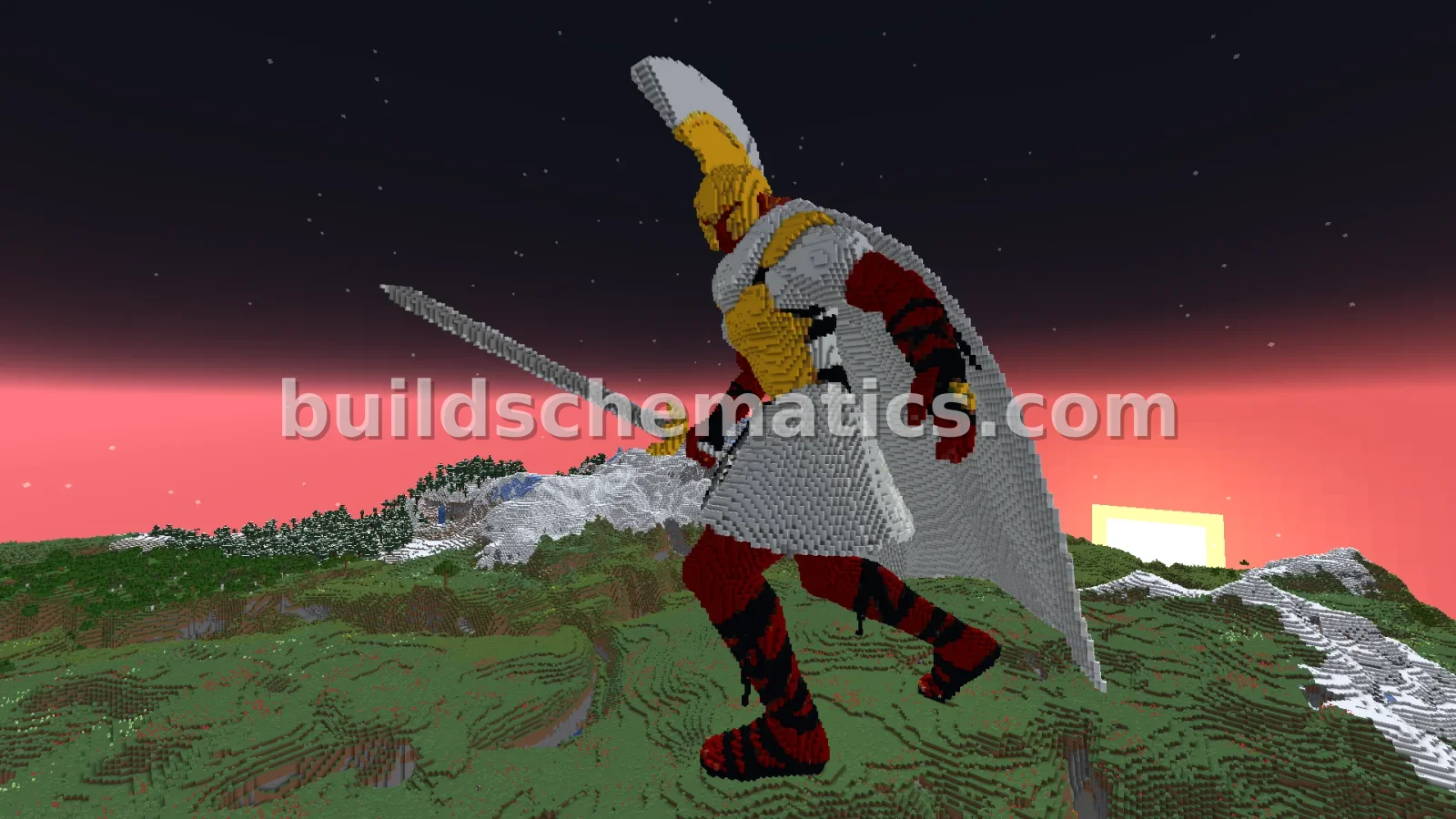 Epic Ares Statue — view 2