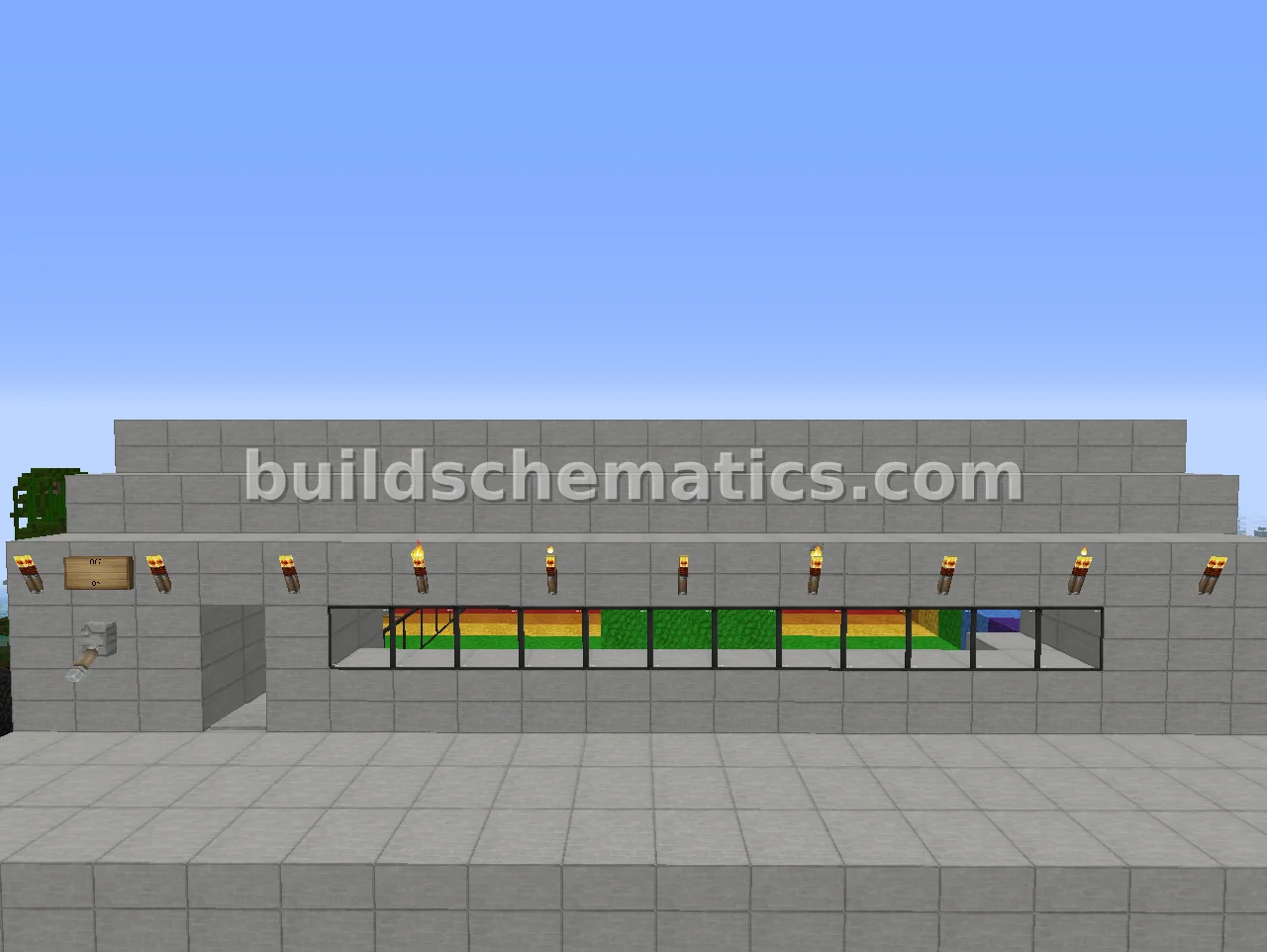 Rainbow Run 6 Lane Minigame