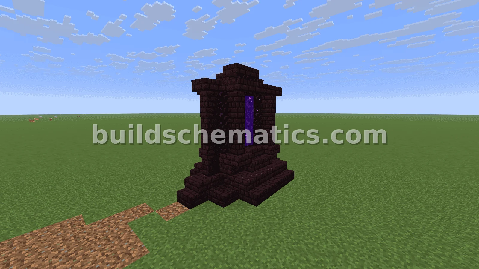 Dark Nether Portal Decoration — view 2