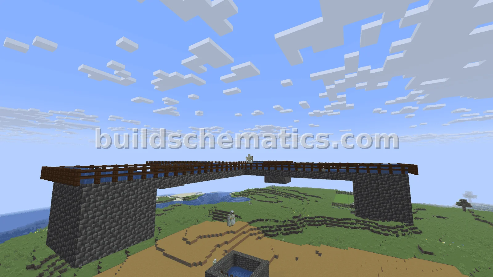 Efficient Block Crafter Iron Farm — view 2