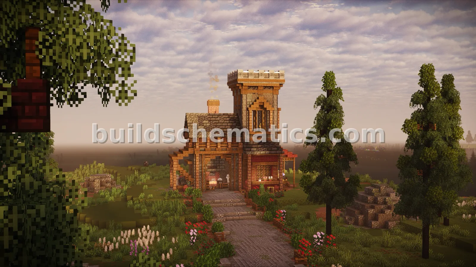 Fantasy Blacksmith House
