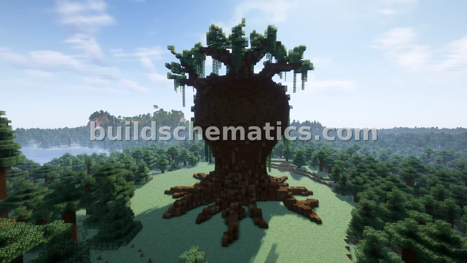 Heart Tree Nether Portal Statue — view 3