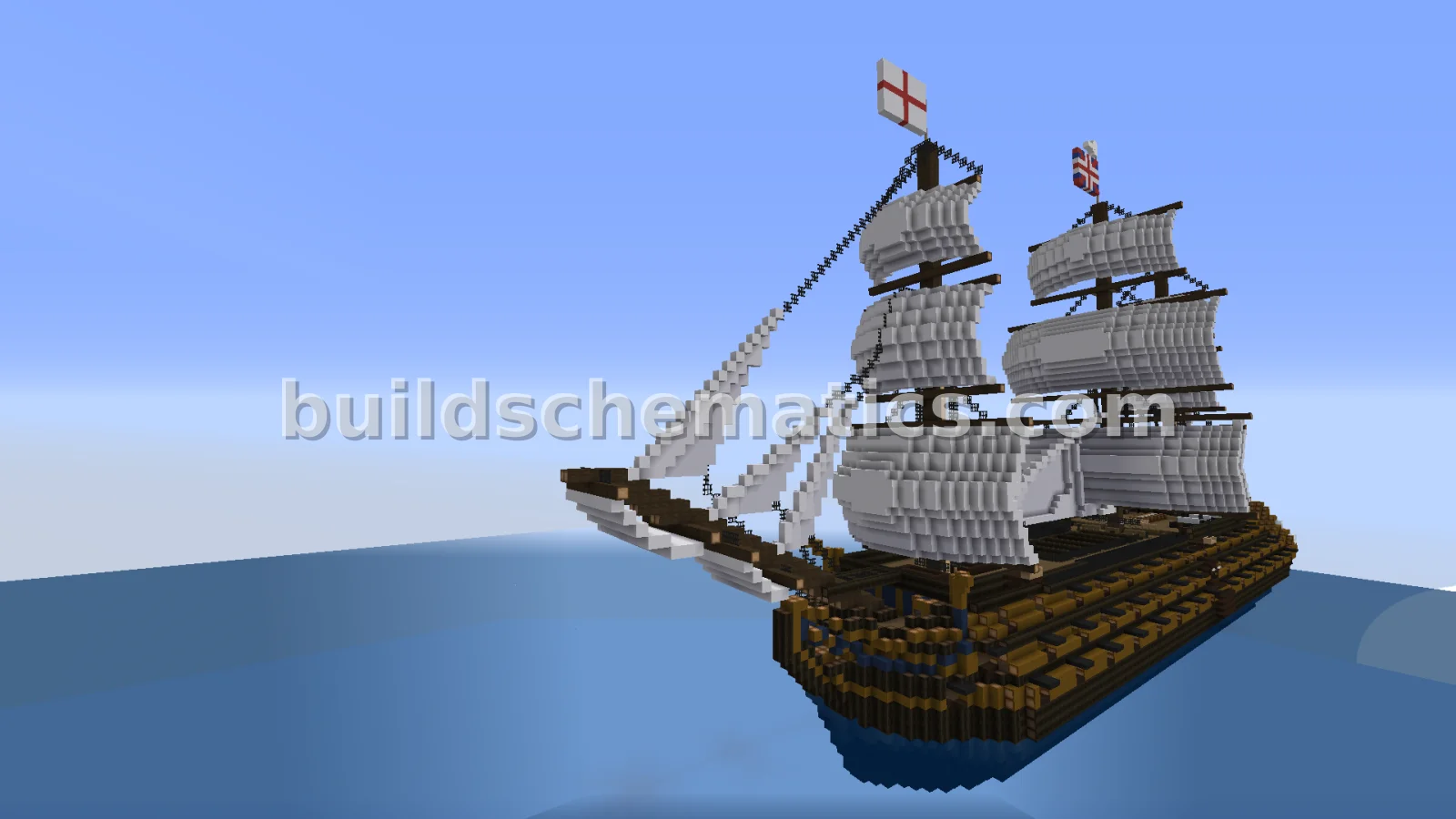Royal Navy Ship of the Line Replica