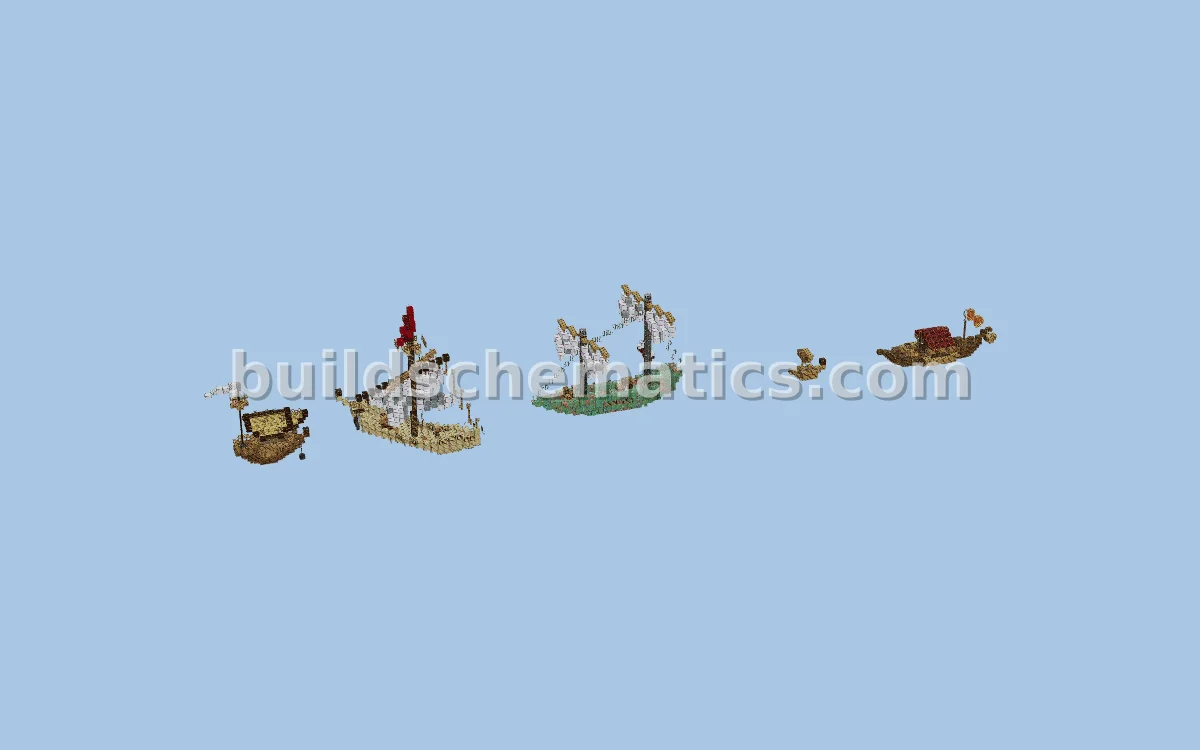 Small Boat Pack Collection: Boat 1