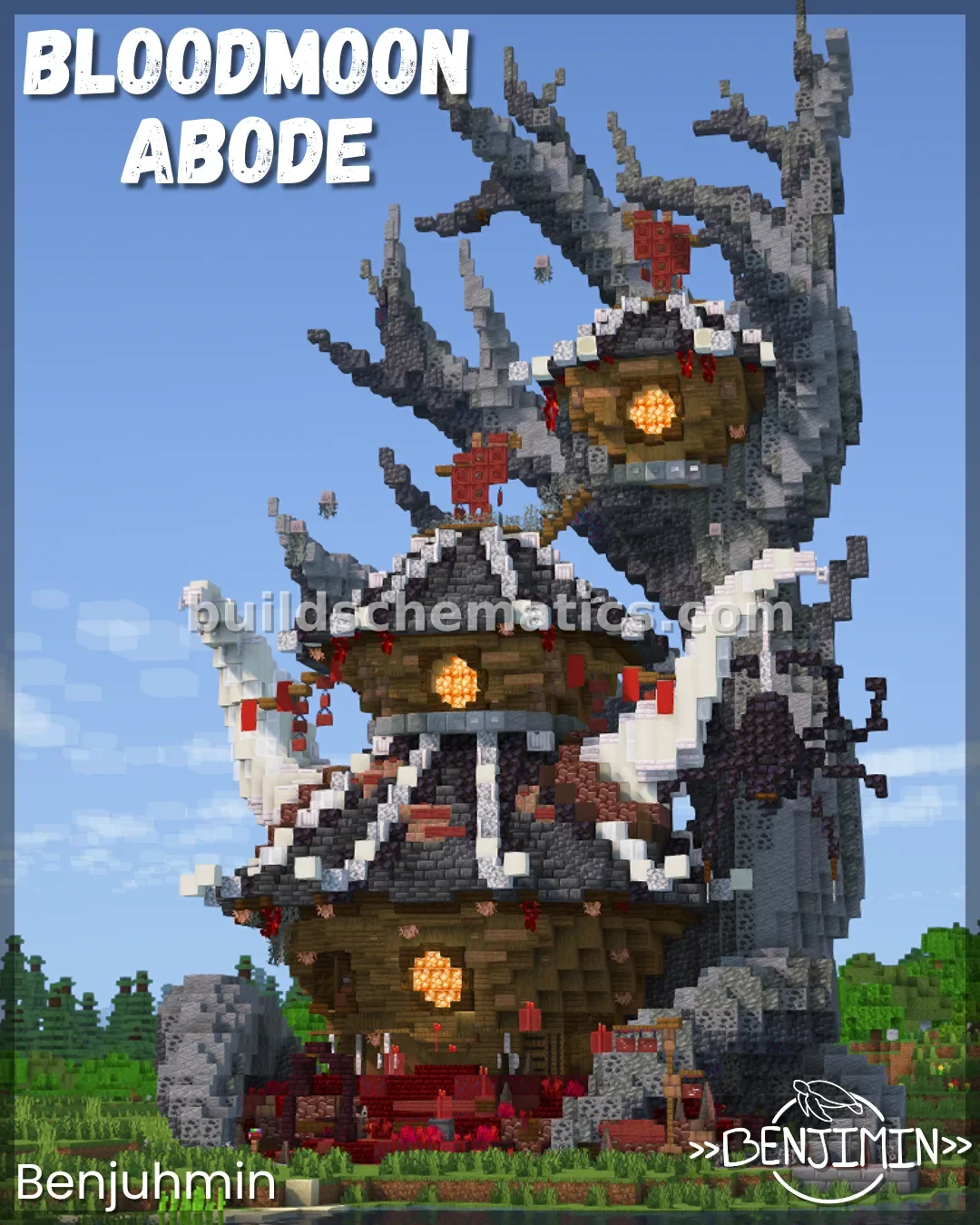Bloodmoon Abode Minecraft Structure