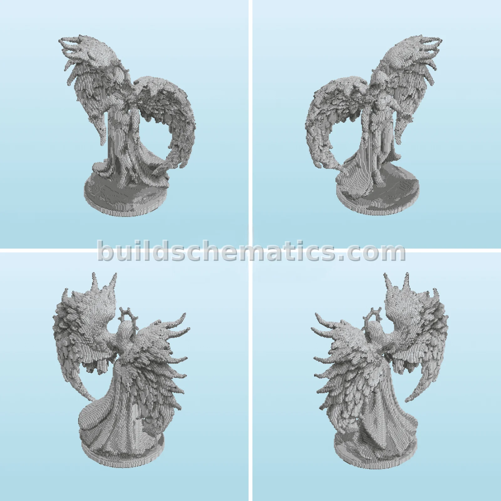 Massive Angel Statue