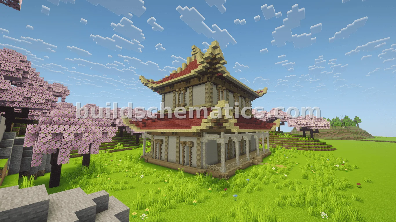 Japanese Temple Storage Structure — view 5