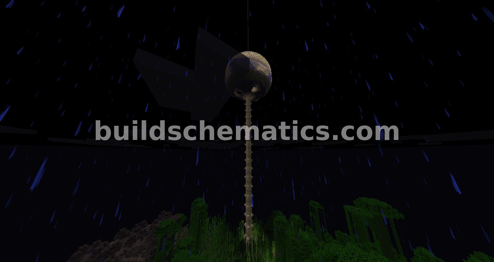 Karin’s Tower Dragon Ball Structure — view 2