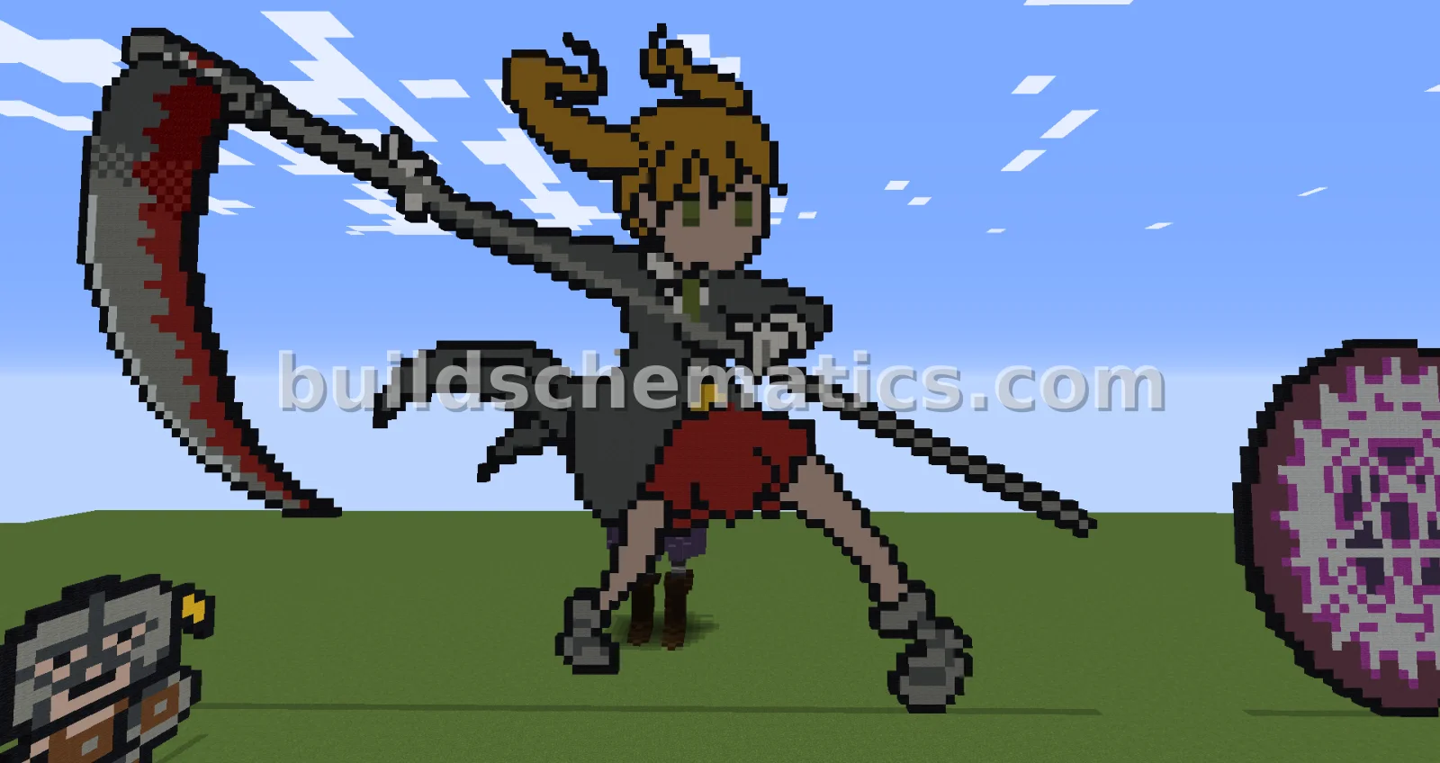 Maka Albarn Soul Eater Anime Character