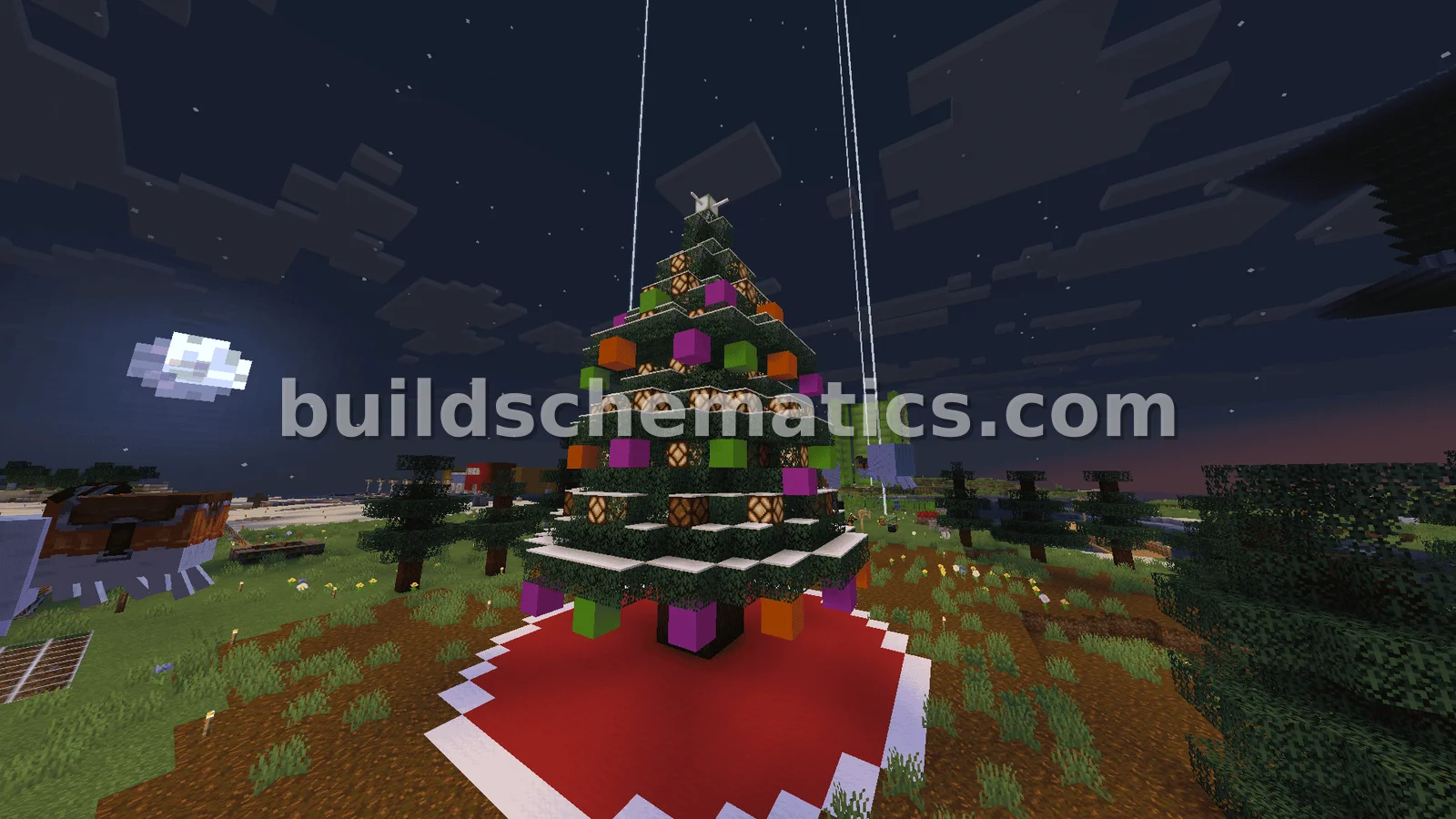 Christmas Tree Redstone Decoration — view 2