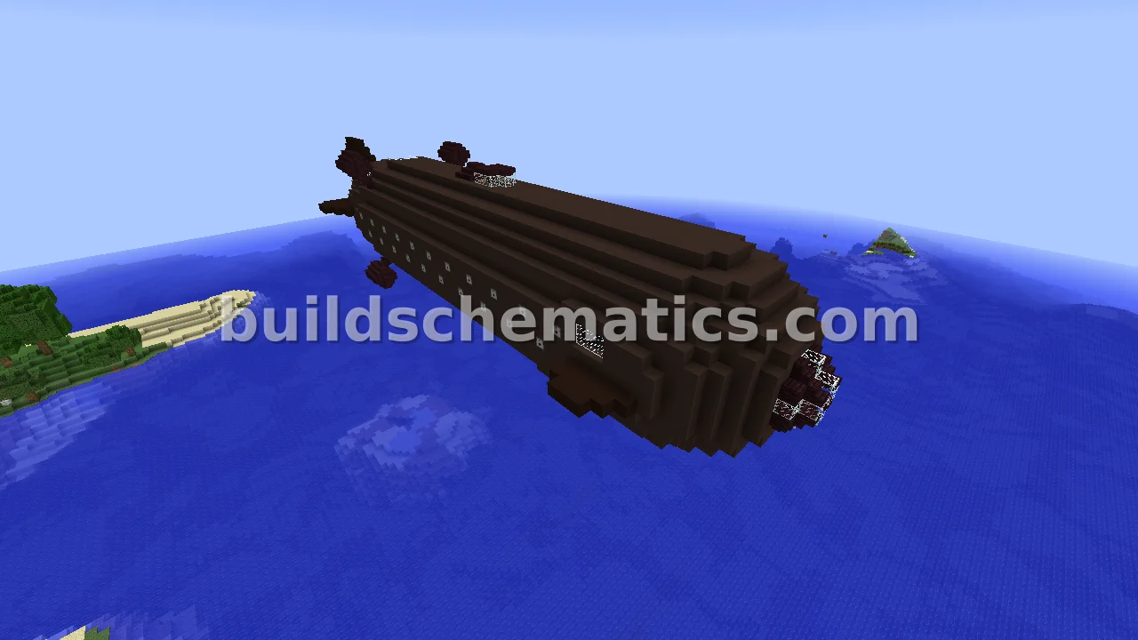 Stealth Submersible Warship — view 2