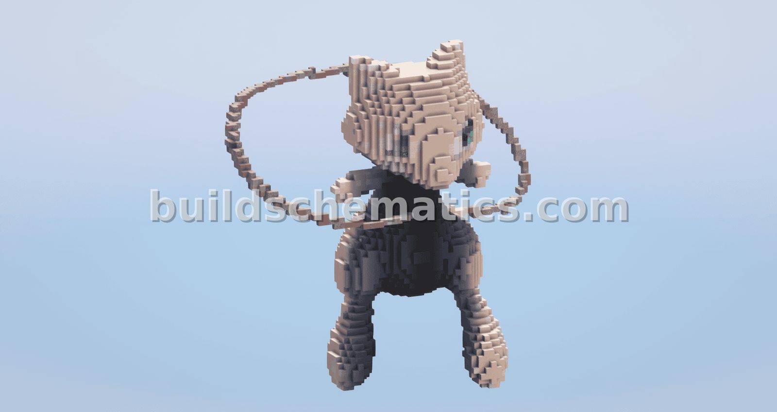 Mew Minecraft Build