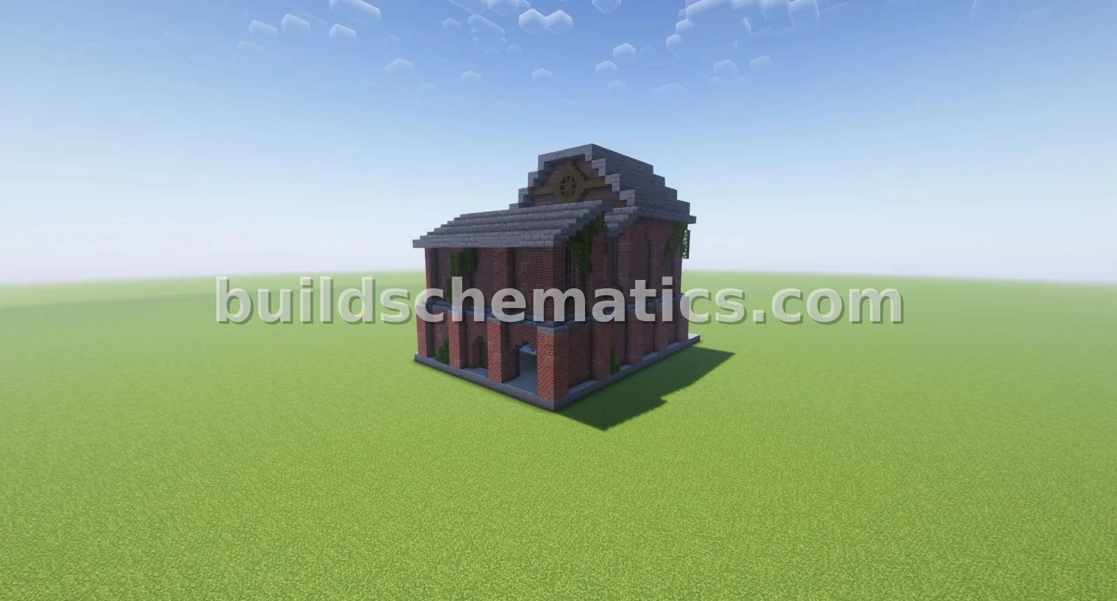 Brick Factory Building - 5037 Blocks