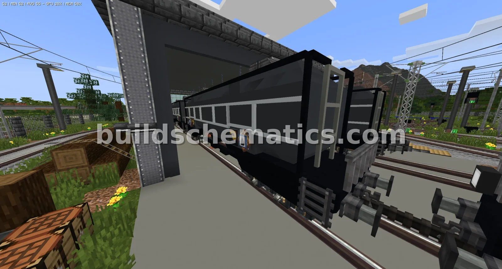 Fluid Transport Wagon with Interfaces
