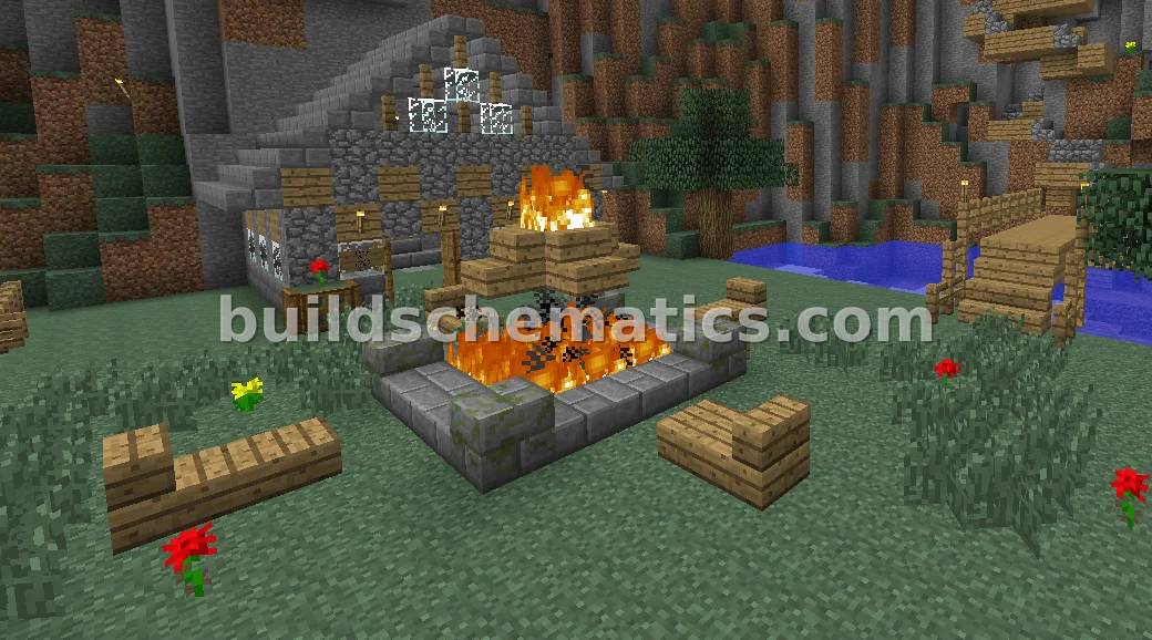 Mountain Camp Site Structure