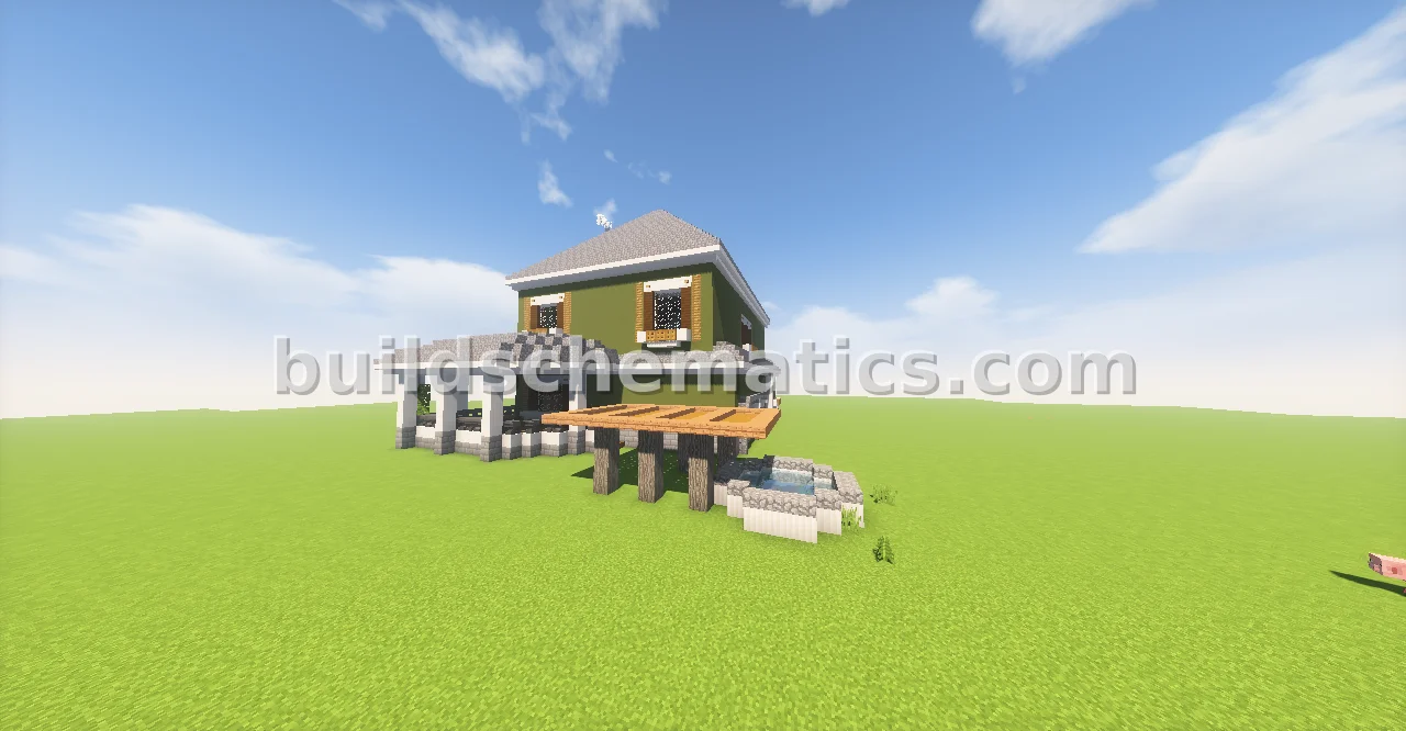 Traditional Country Mansion — view 2