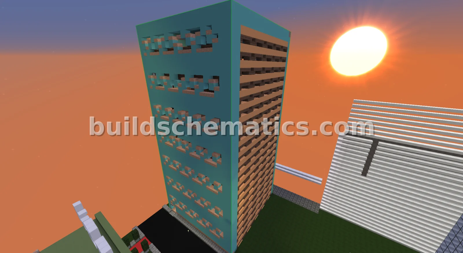 Modern 11-Story Building — view 2