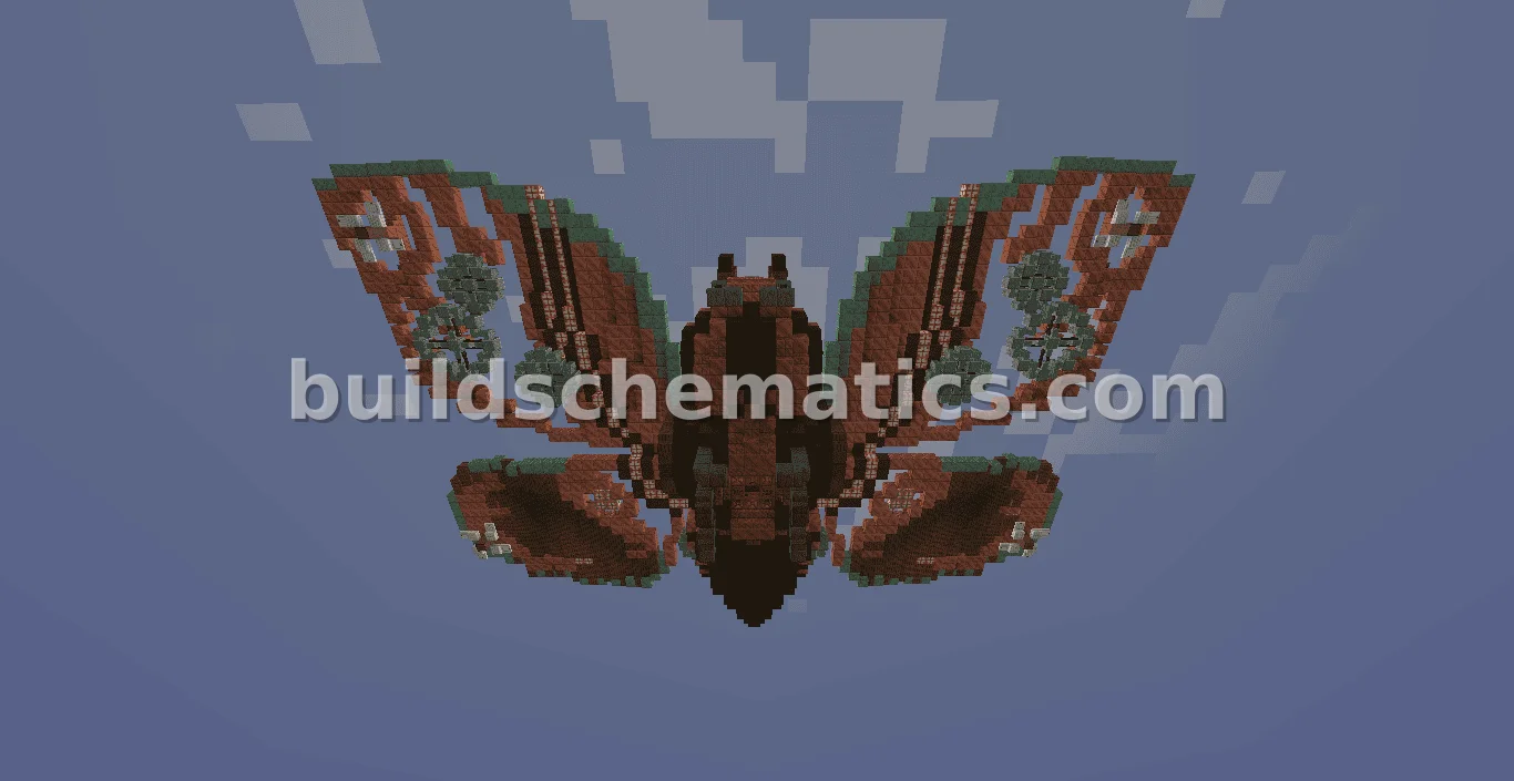 Steampunk Giant Moth Air Base — view 2