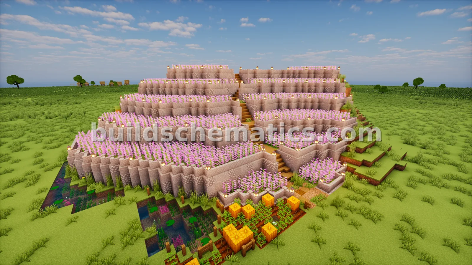 Lilac Slopes Organic Build