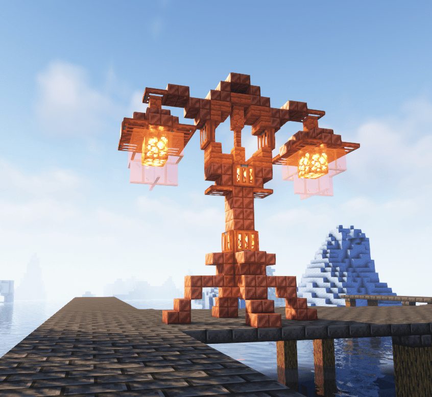 Steampunk Lantern Decoration