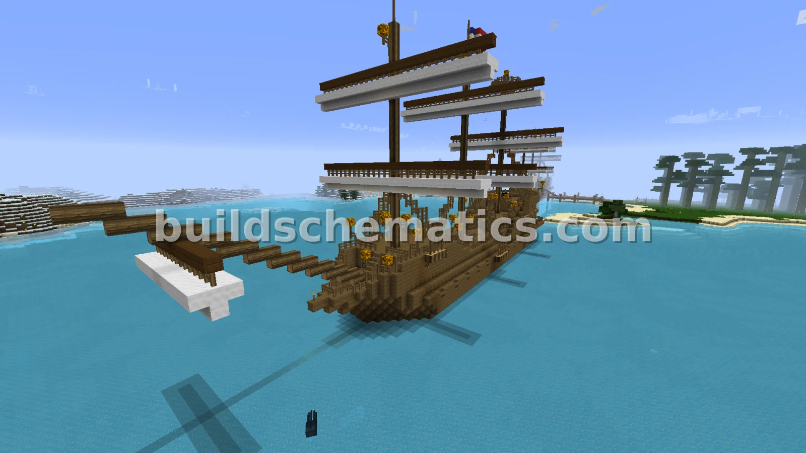Sailing Frigate Ship — view 2
