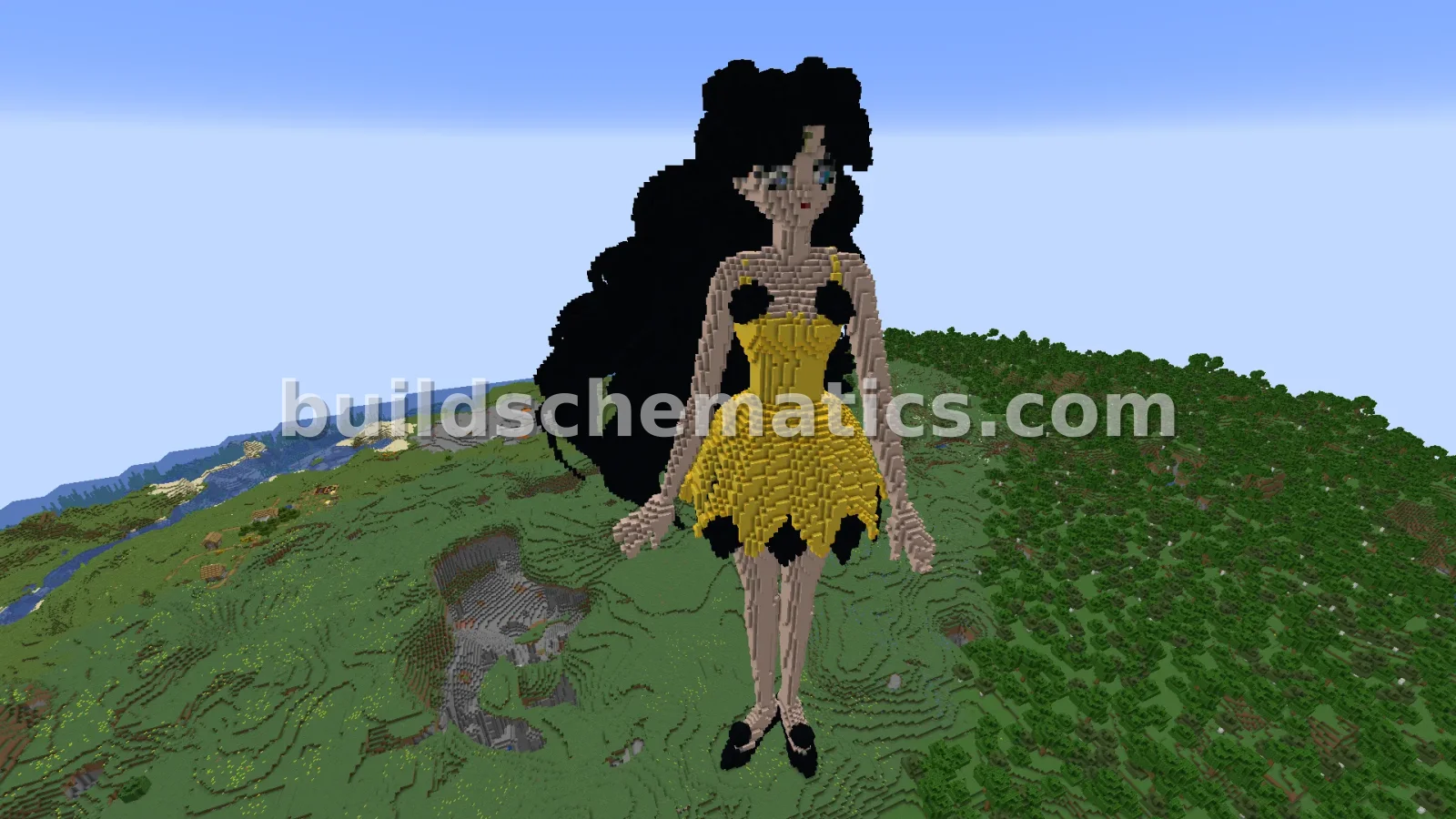 Luna Human Form Statue Decoration — view 3