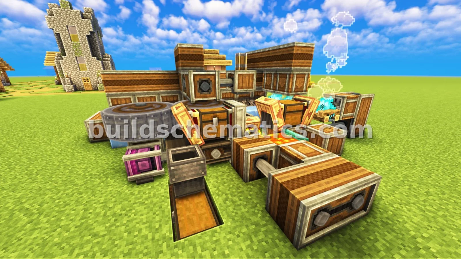 Create Mod Netherite Farm — view 5