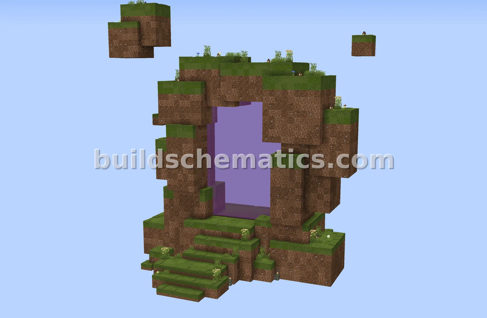 Dirt Voxels Structure