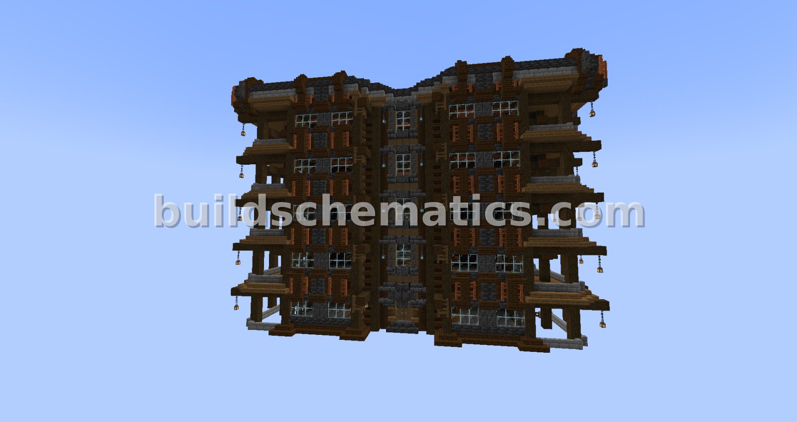 Medieval Style Apartment Blocks — view 2