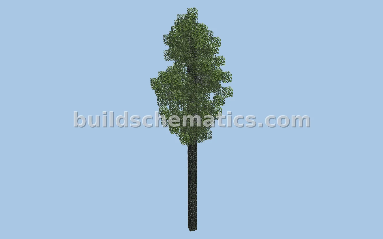 Long Leaf Pine Tree Decoration