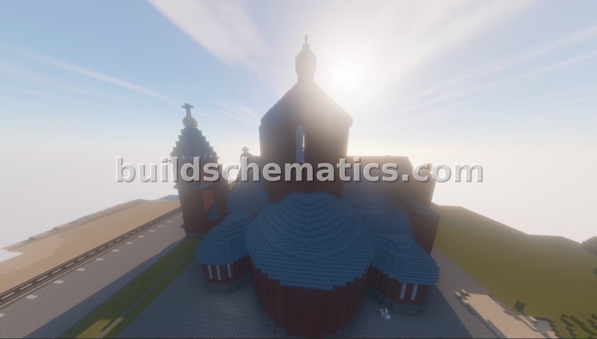 Uspenski Cathedral Empty Structure — view 2