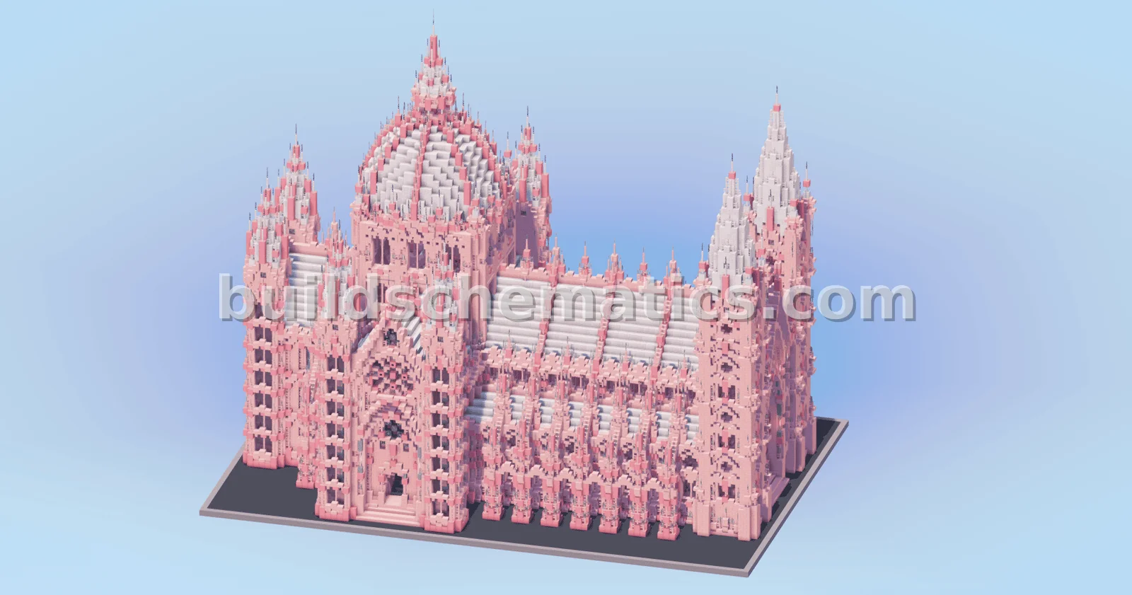 White Cherry Gothic Cathedral