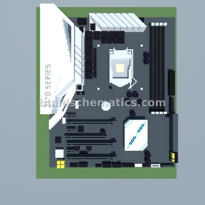Asus Z170-A Motherboard Replica — view 3