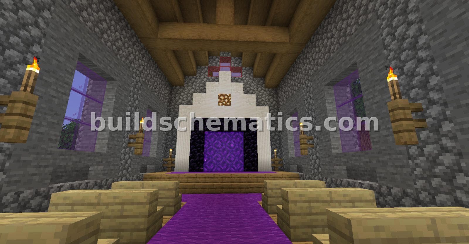 Nether Portal Church Structure — view 2