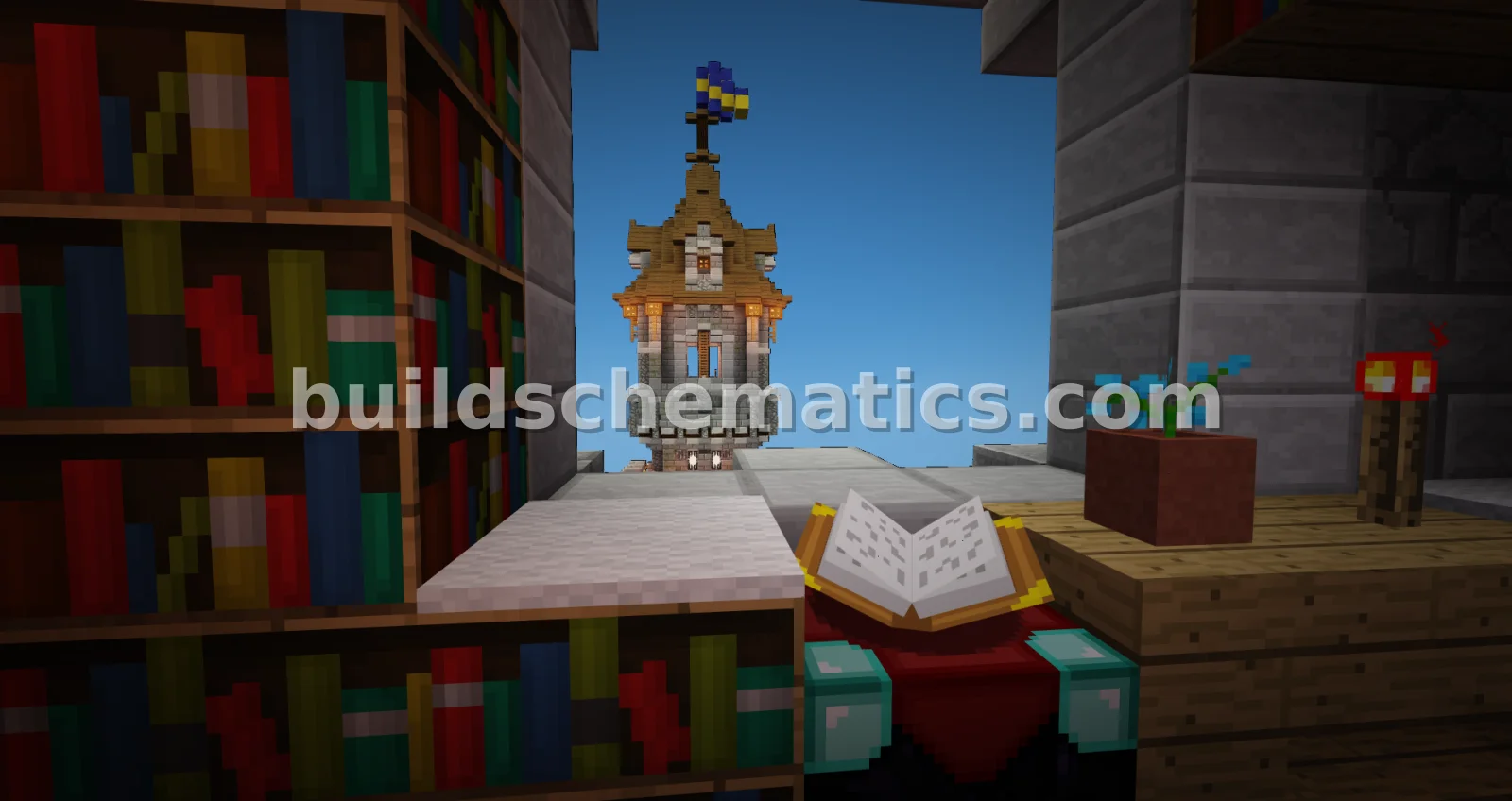 Medieval Towers Schematic — view 4