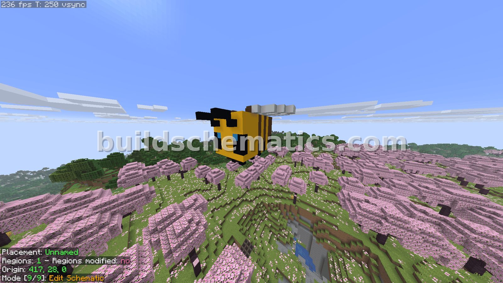 Giant Bee Statue With Automatic Honeycomb Farm