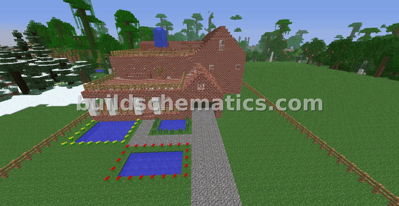Modern Brick House Design